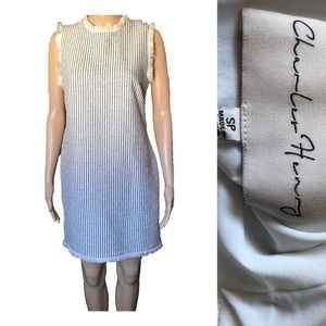 🔥SALE Charles Henry Fringe Trim shirt dress Small